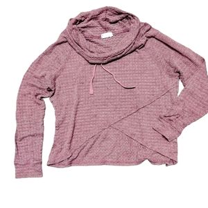 Spoiled maroon sweater
